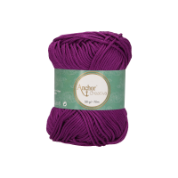 Novelo de Linha Creativa nº 8, cor 282 roxo